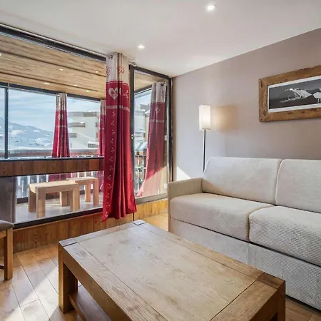Bright Alpine Flat With Mountain Views - Le Serac Apartment Val Thorens