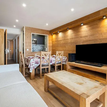Bright Alpine Flat With Mountain Views - Le Serac Val Thorens